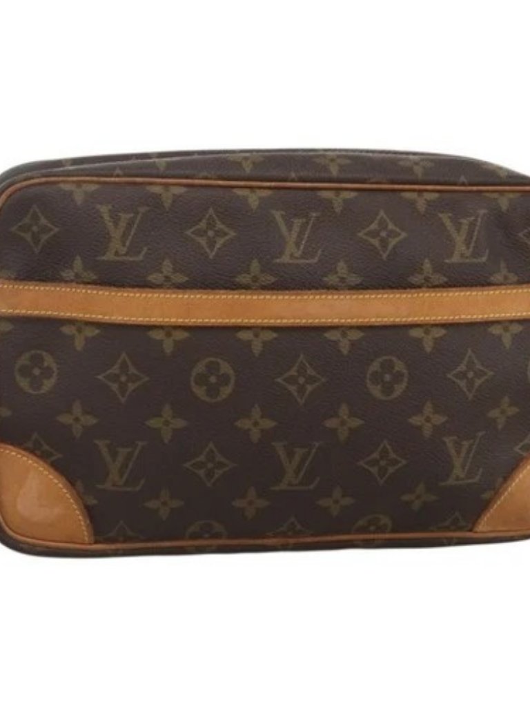Louis Vuitton Monogram Compiegne 28 Clutch Bag M51845 Lv Auth Ba11912